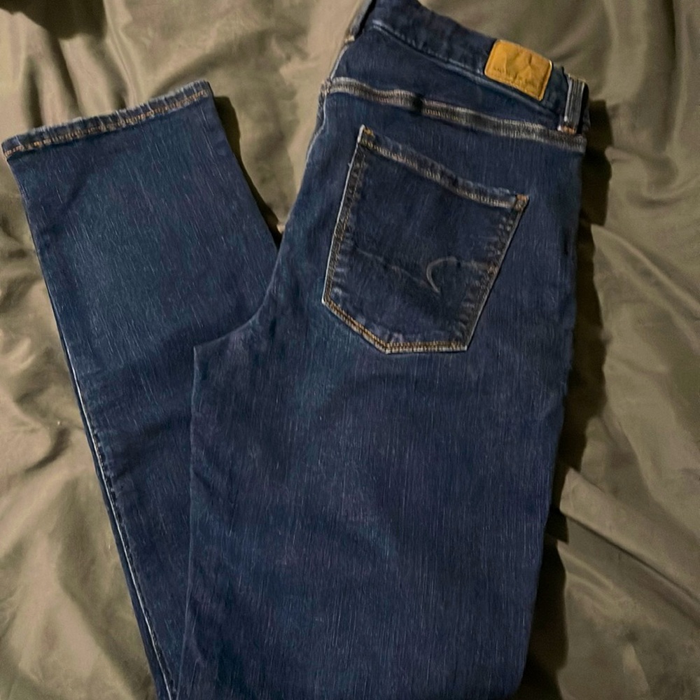 American Eagle Curvy Hi-rise Skinny jeans size 10